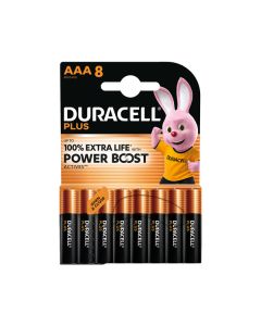 Duracell Plus Boost AAA (MN2400/LR03) CP8 - Micro Batterien Blister 8 - 8er Pack