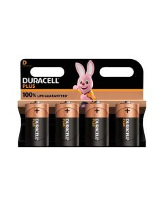 Duracell Plus D (MN1300/LR20) K4 - Mono Batterien Blister 4 - 4er Pack
