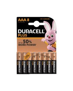 Duracell Plus(Power) AAA (MN2400/LR03) K8 - Micro Batterien Blister 8 - 8er Pack