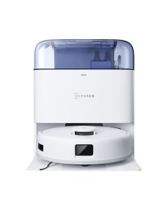 ECOVACS Deebot MINI - Saugroboter mit Wischfunktion + Absaugstation, App-Steuerung - blau