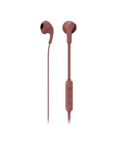 Fresh 'n Rebel Flow - In-Ear Kopfhörer mit Freisprechfunktion - safari red
