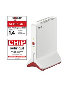 Fritz!Repeater 6000 - WLAN-Verstärker - weiß-rot