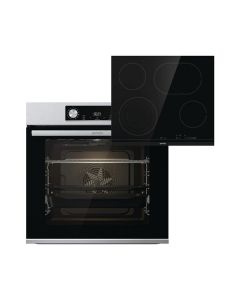 Gorenje BOS6737E09X + ECS646BCSC - Einbau-Backofen-Set - edelstahl-schwarz