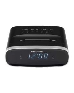 Grundig Sonoclock 3100 - Radiowecker mit DAB+, Bluetooth & USB-Ladefunktion - schwarz