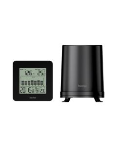 Hama EWS-Trio - Wetterstation mit drei Sensoren - schwarz