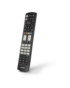 HAMA Universal-Fernbedienung - Ersatzfernbedienung für Panasonic TVs - schwarz