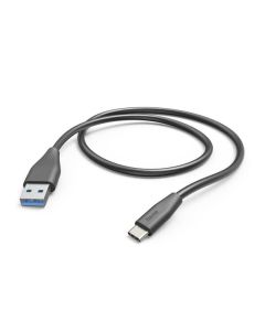 Hama USB-A-USB-C-Kabel 1,5m - Sync- & Ladekabel USB-A USB-C, 1,5 Meter - schwarz