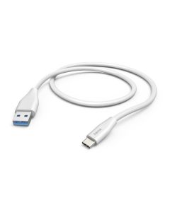 Hama USB-A-USB-C-Kabel 1,5m - Sync- & Ladekabel USB-A USB-C, 1,5 Meter - schwarz