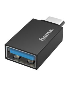 Hama USB-C-Adapter auf USB-A - USB-Adapter 6Gbit/s - schwarz