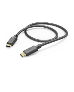 Hama USB-C-USB-C-Kabel 1m - Sync- & Ladekabel USB-C USB-C, 1 Meter - schwarz