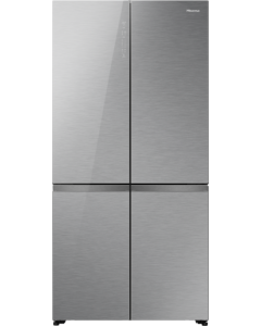 Hisense RQ5P605NSVE NoFrost - Multi Door Kühl-Gefrierkombination - edelstahl