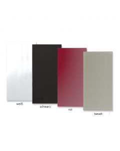 Infrarot Glasheizpaneel - IR-GLAS GS 300 SW - ohne Rahmen - schwarz