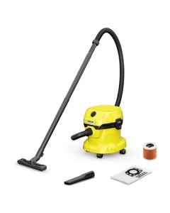 Kärcher WD2 Plus V-12/4/18/C - Mehrzwecksauger Nass-/Trockensauger mit 12 Liter - gelb-schwarz