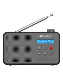Kenwood CR-M25DAB-H - tragbares Radio mit DAB+ & Bluetooth, ASA - grau
