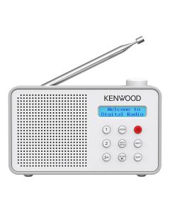 Kenwood CR-M25DAB-W - tragbares Radio mit DAB+ & Bluetooth, ASA - weiß