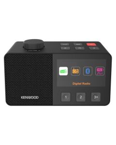 Kenwood CR-M70DAB-B - tragbares Senioren-Radio mit DAB+ & Bluetooth, ASA - schwarz