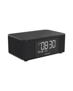Kenwood CR-ST40-DAB-B - Radiowecker mit DAB+/FM, USB und Bluetooth - schwarz
