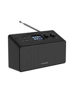 Kenwood CR-ST90-S-B - tragbarer Internetradio mit DAB+/FM, USB, Bluetooth - schwarz