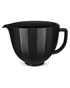 KitchenAid 5KSM2CB5PBS - Keramikschüssel 4,7 Liter - schwarz glänzend