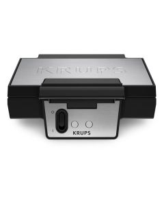 Krups FDK261 Iconic - Waffeleisen - silber-schwarz
