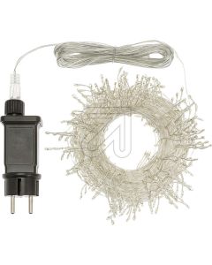 LED Compact-Lichterkette 74637 - 1000 LEDs - warmweiß/weiß