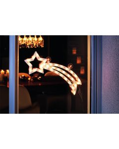 LED Fenstersilhouette Komet 2160-010 - 35 LEDs - warmweiß