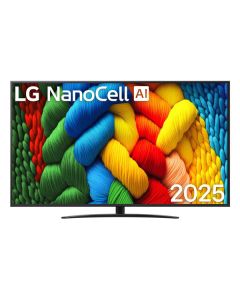 LG 75NANO81A6A - Ultra HD HDR NANO-TV 75" - schwarz