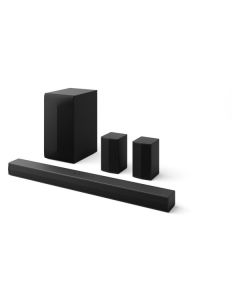 LG DS60TR - 5.1 Soundbar inkl. Wireless-Subwoofer & kabellosen Rücklautsprechern - schwarz