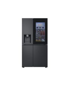 LG GSXE90EVDD NoFrost - Side-by-Side Kühlschrank mit Festwasseranschluss - schwarz