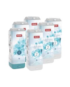 Miele UltraPhase Refresh Elixir 6er Set - TwinDos Waschmittel-Kartuschen 3x UltraPhase 1 + 3x UltraPhase 2