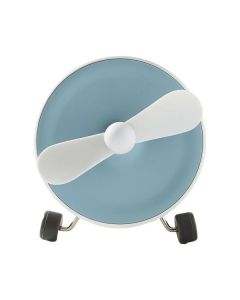 Nabo Sound One - 2-in-1 Akku-Hand-Ventilator & Bluetooth-Speaker - weiß blau