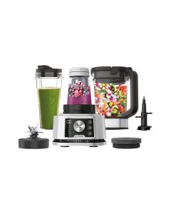 Ninja CB350EU Foodi - Standmixer 3-in-1 Power Nutri Mixer mit Smart Torque & Auto-iQ - silber