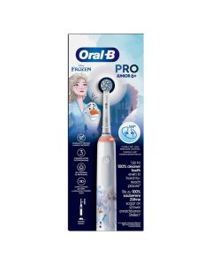Oral-B Junior Pro Frozen - elektrische Kinderzahnbürste (Akku) ab 6 Jahren - Dekor "Frozen"
