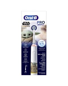 Oral-B Junior Pro Grogu Star Wars - elektrische Kinderzahnbürste (Akku) ab 6 Jahren -  Dekor "Grogu Star Wars"