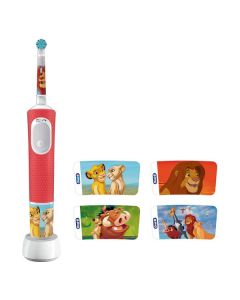 Oral-B Vitality Pro 103 Kids - elektrische Kinderzahnbürste (Akku) ab 3 Jahren - König der Löwen