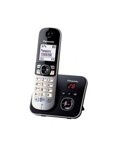 Panasonic Schnurlostelefon KX-TG6811GB mit Anrufbeantworter schwarz silber