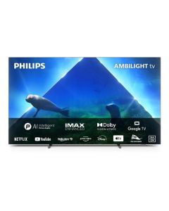 Philips 77OLED84812 - 3-fach Ambilight Ultra HD HDR OLED-TV 77 - Metallic