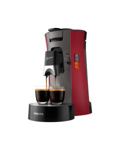 Philips CSA240/90 Senseo Select - Padmaschine - dunkelrot