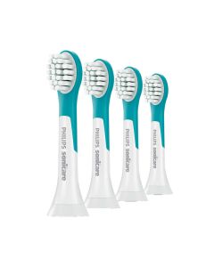 Oral-B Pulsonic Clean 4er - Ersatz-Zahnbürsten / Aufsteckbürsten - weiß