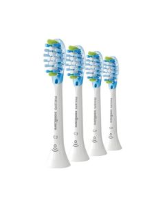 Philips HX9044/17 Sonicare Premium Plaque Defense - Ersatz-Zahnbürsten / Aufsteckbürsten 4er Pack - weiß