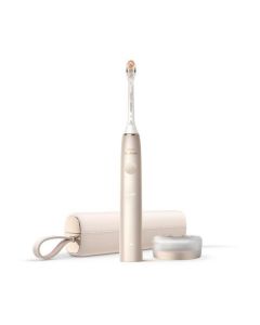 Philips HX9992/11 Sonicare DiamondClean Prestige - elektrische Schallzahnbürste mit SenseIQ-Technik - champagner