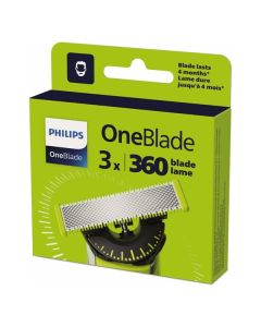 Philips QP430/50 OneBlade 360 - Ersatzklinge für OneBlade & OneBlade Pro-Modelle - 3er Pack