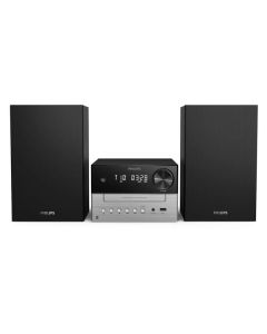 Philips TAM3205M2/12 - Kompakt-Anlage mit Bluetooth, USB & MP3-Wiedergabe - schwarz
