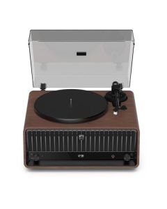 Philips "The Tina" TAV9000D/10 - Plattenspieler mit DAB+/UKW, USB, Bluetooth und Auracast - walnuss