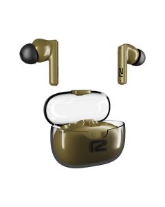 ready2music Chronos Air ANC - True-Wireless In-Ear Kopfhörer mit Acitve Noise Cancelling, Bluetooth und Freisprechfunktion - gold