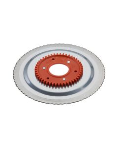 ritter Ersatzmesser 554.184 gezahnt - Standard Wellenschliffmesser mit orangem Zahnrad passend zu Contura3, Sono5, Solida2,4,5