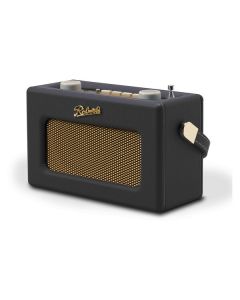 Roberts Uno BT black - tragbares Retro-Radio mit DAB+ & Bluetooth - schwarz