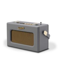 Roberts Uno BT grey - tragbares Retro-Radio mit DAB+ & Bluetooth - grau