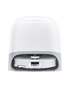 Roborock Qrevo Curv - Saugroboter mit Wischfunktion + Absaugstation, App-Steuerung - weiß