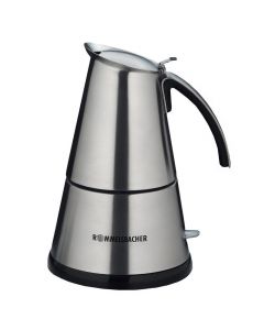 Rommelsbacher EKO 364/E - Espressokocher/elektrische Mokkakanne - edelstahl